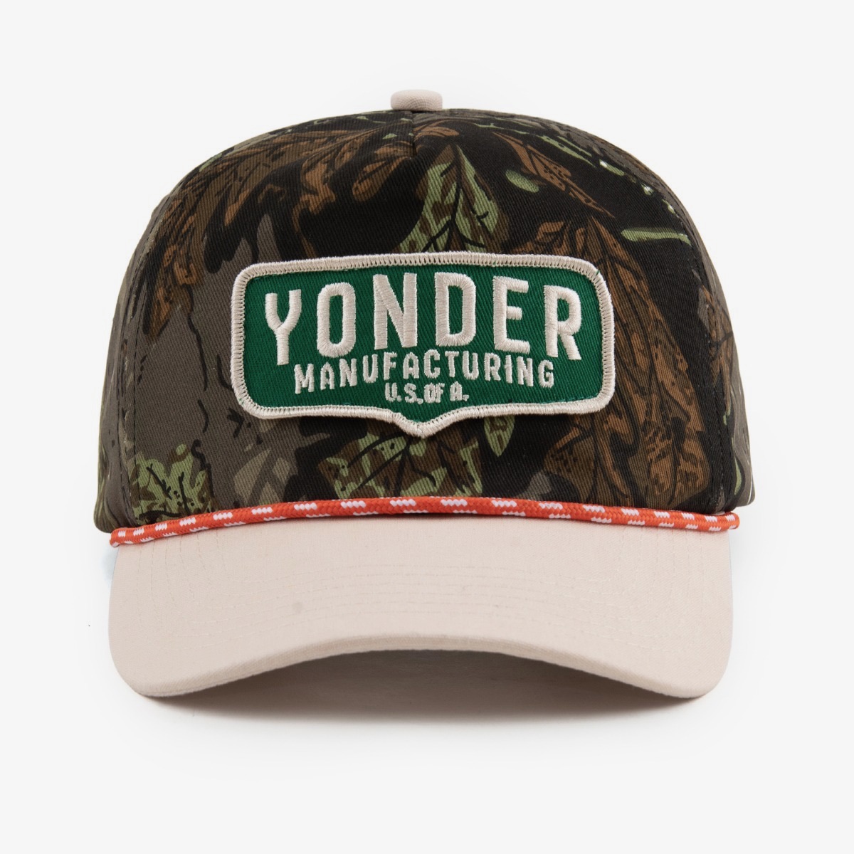 Yonder Manufacturing hat — Front view